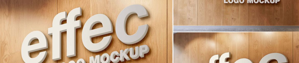 Free Office Entrance Wall 3D Logo Mockup PSD - Free mockup PSD | PsFiles