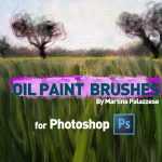Free Oil Paint Brushes for Photoshop