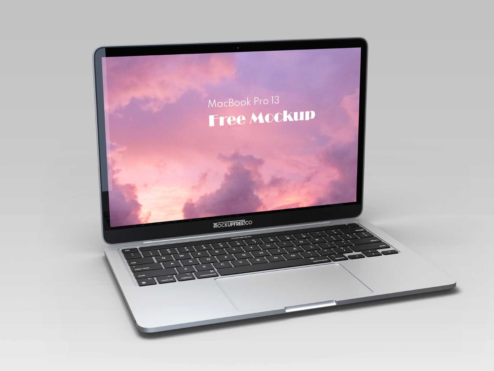 Free Opened MacBook Pro Mockups PSD set