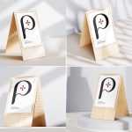 Free Outdoor Advertising Wooden A-Stand Mockups PSD set
