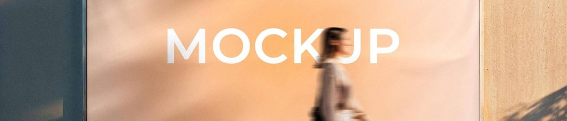 Free Outdoor Billboard Mockup On Wall PSD
