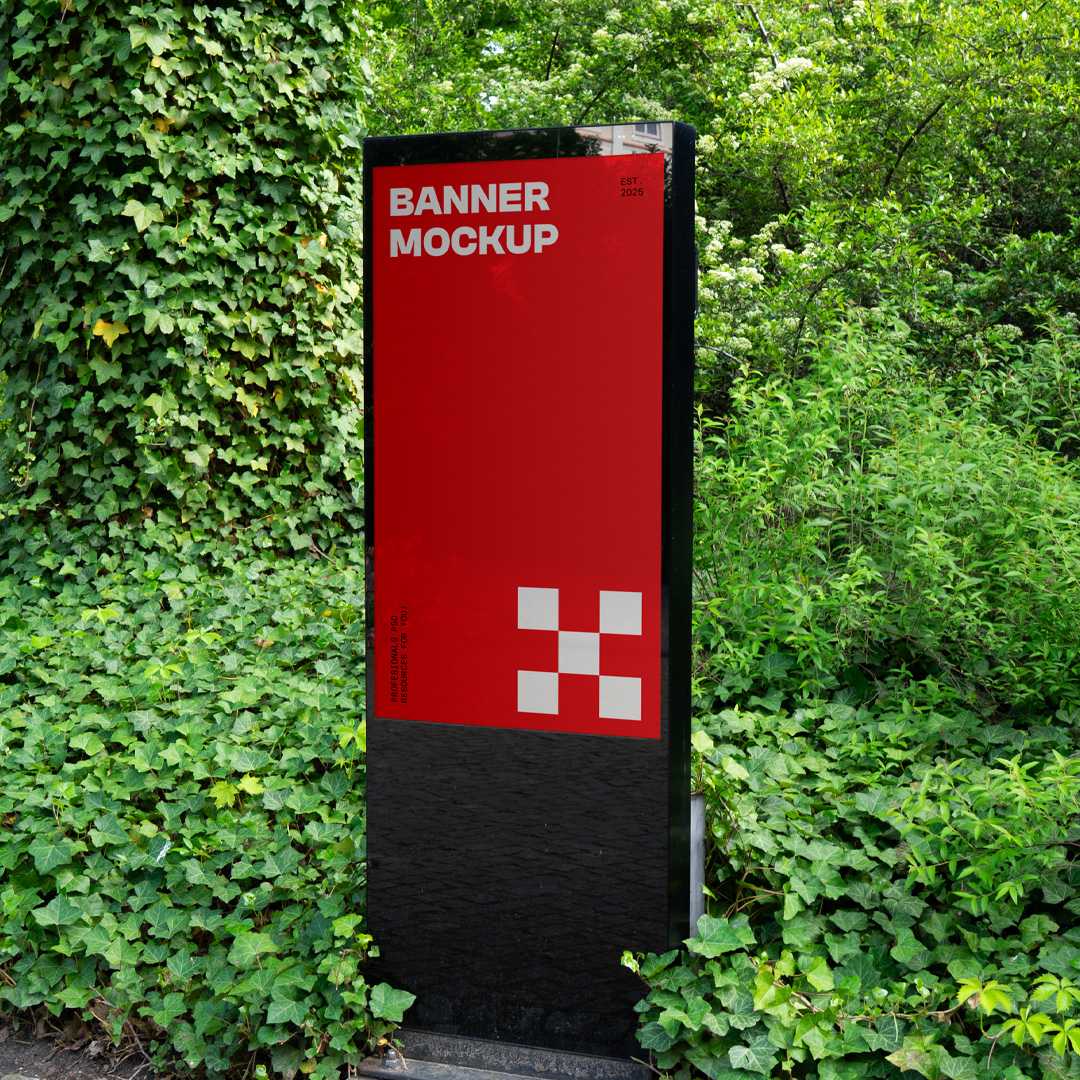 Free Outdoor Digital Mockup
