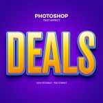 Free Over Lines Photoshop Text Effect