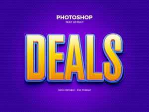 Free Over Lines Photoshop Text Effect
