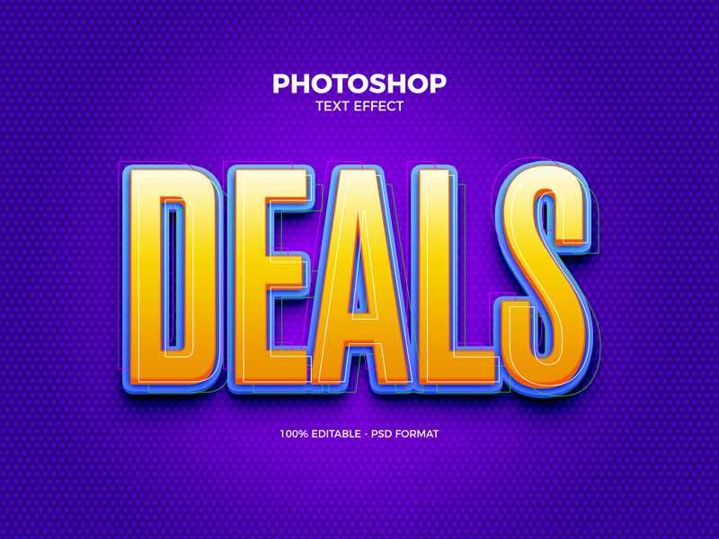 Free Over Lines Photoshop Text Effect