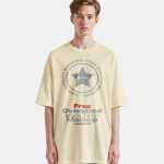 Free Oversized T-Shirt Mockup PSD (Streetwear Style Apparel Design)