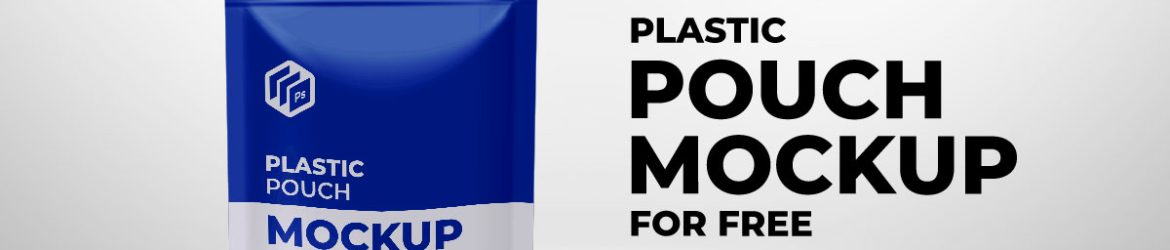 Free Packaging Pouch Mockup PSD