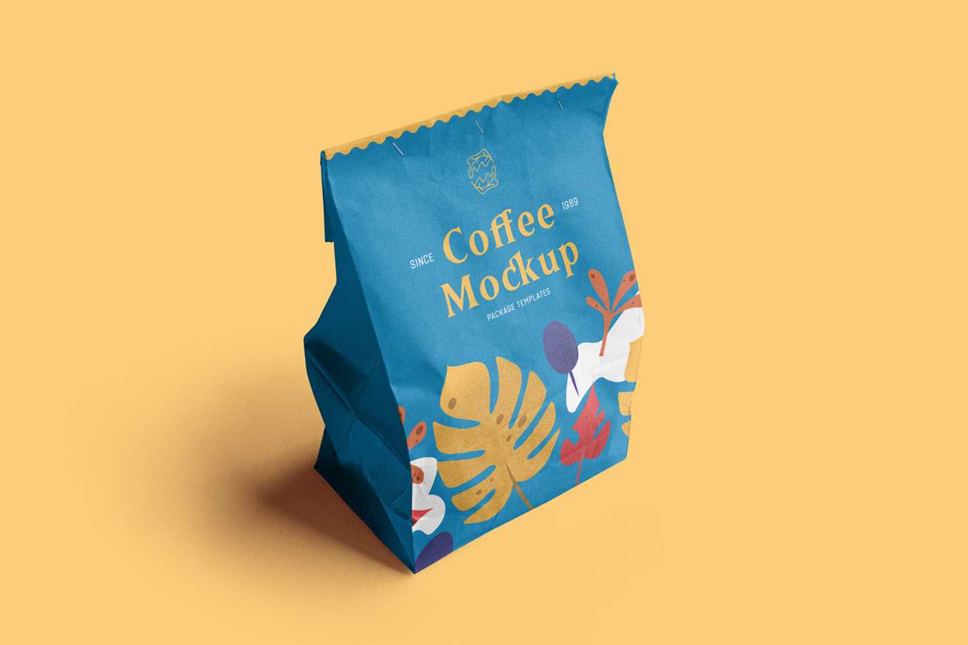 Free Paper Bag Mockup