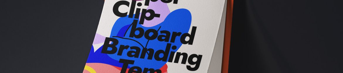 Free Paper Clipboard Mockup PSD