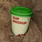 Free Paper Coffee Cup Mockup