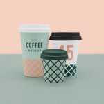 Free Paper Coffee Cup Mockup PSD