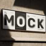 Free Paper Posters In Metal Frame Mockups PSD Set