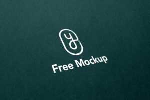 Free Paper Printed Logo Mockup PSD - Free Mockup PSD Files