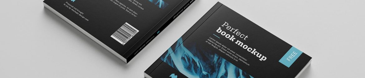 Free Paperback Square Book Mockup PSD Sets