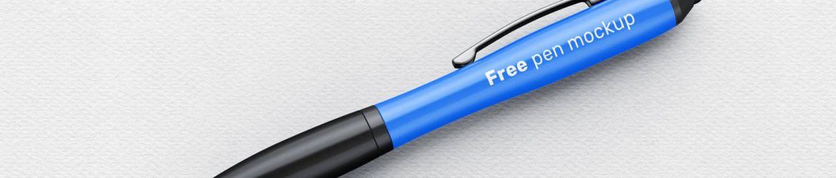 Free Pen Mockup PSD Set - Free Branding Mockups | PsFiles
