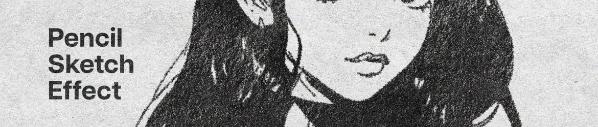 Free Pencil Sketch Effect PSD