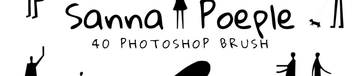 Free People Silhouette Photoshop Brushes — Sanaa Pack 2 | PsFiles