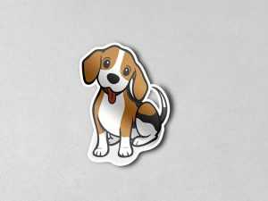 Free Personalized Label or Die Cut Sticker PSD Mockup