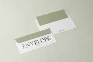 Free Perspective Envelope Mockups