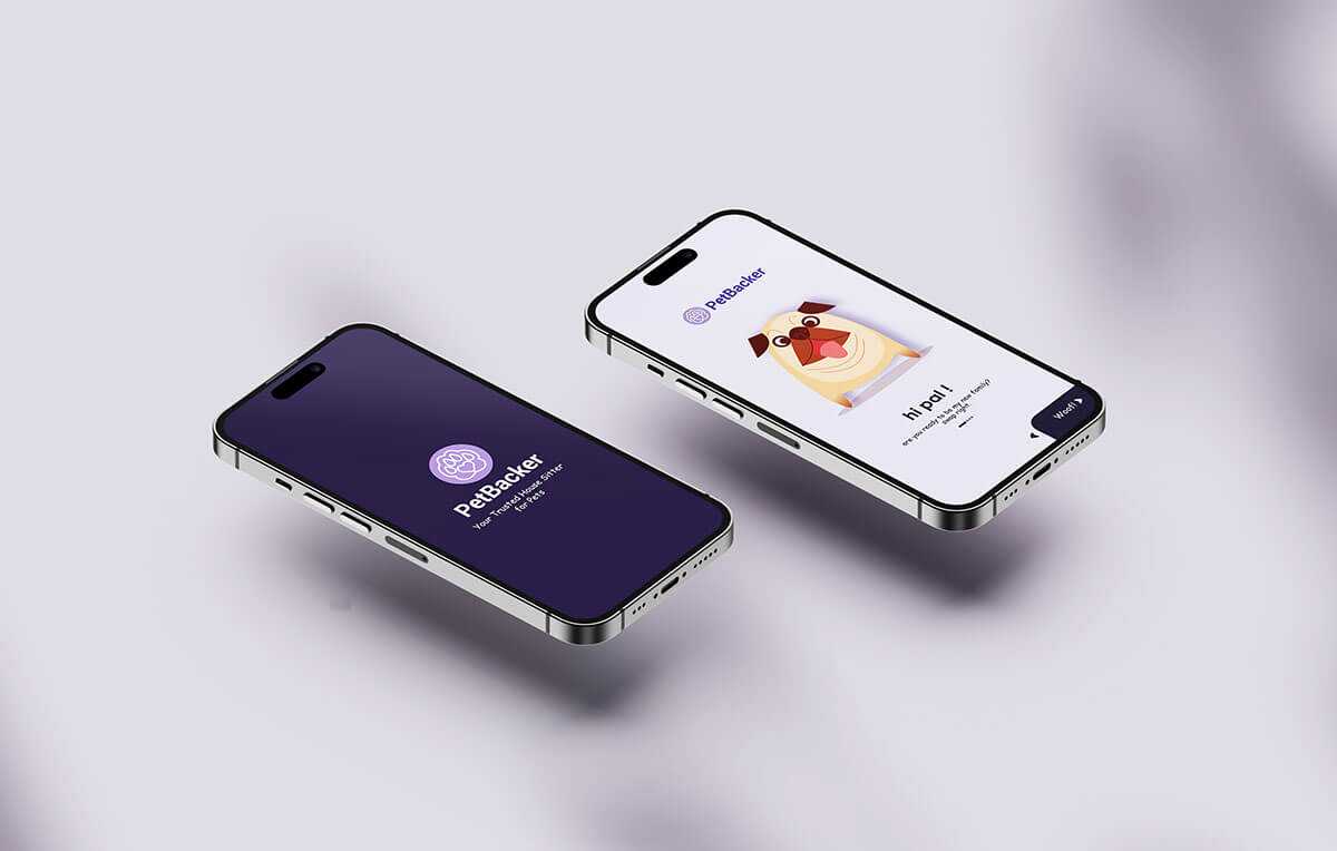Free Perspective iPhone 14 Pro Mockup PSD