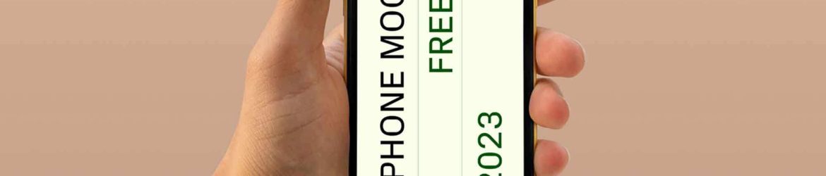 Free Phone Mockup PSD in Hand