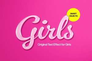 Free Pink Glowing Shiny Text Effect PSD - Free Photoshop Files | PsFiles