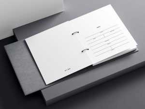 Free Planner Inserts Mockup PSD