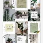Free Plants Instagram Bundle PSD Templates