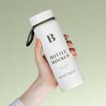 Free Plastic Bottle Mockup