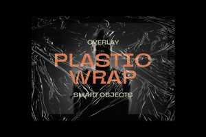 Free Plastic Wrap Overlay A4