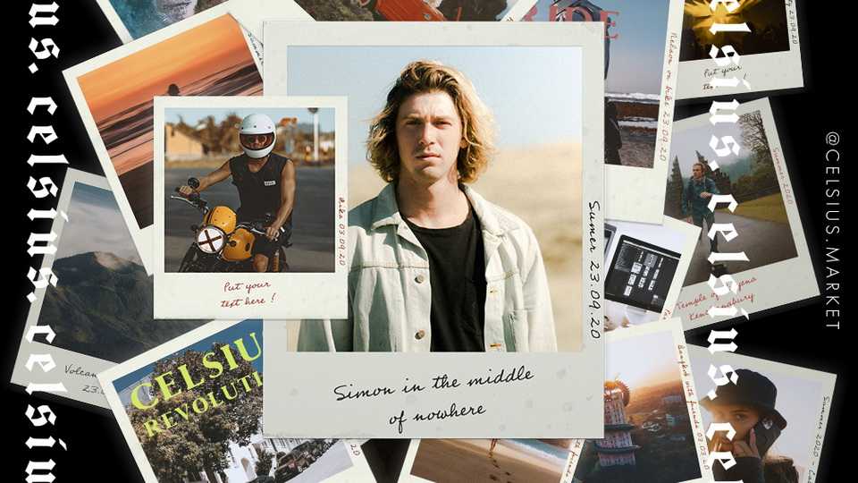 Free Polaroid Mockup PSD Templates