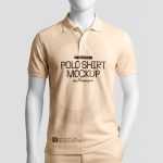 Free Polo Shirt Mockup on Mannequin