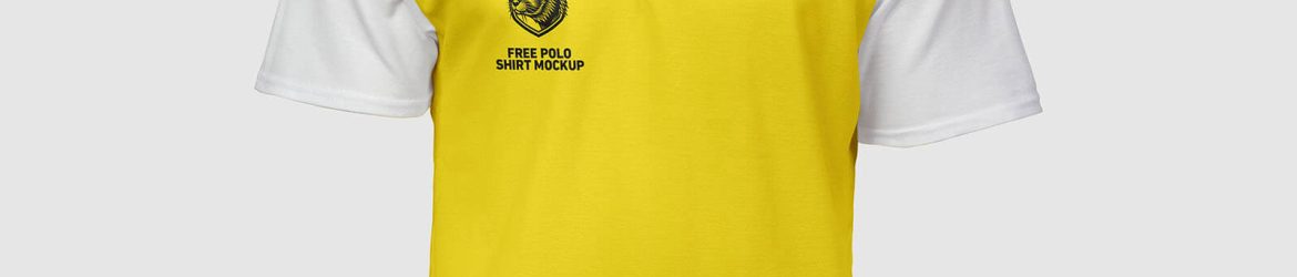 Free Polo T Shirt Mockup PSD