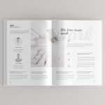 Free Portrait Book Mockup / Hardcover