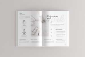 Free Portrait Book Mockup / Hardcover