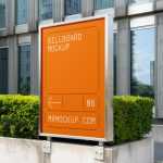 Free Poster Billboard Mockup - Free PSD Download Free Poster Billboard Mockup