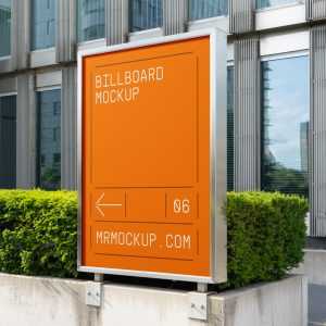 Free Poster Billboard Mockup
