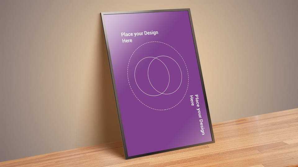 Free Poster Frame Free Mockups PSD