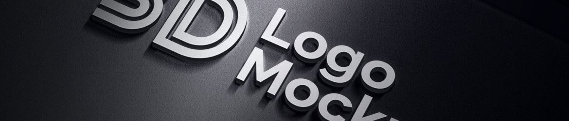 Free Premium 3D logo Mockup PSD