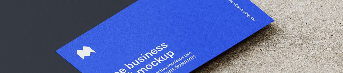 Free Premium Business Card Mockups PSD Templates