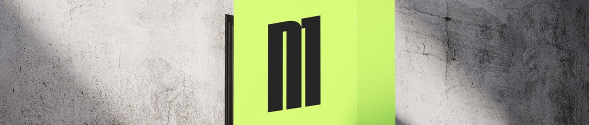 Free Premium Lightbox Wall Sign Mockup PSD