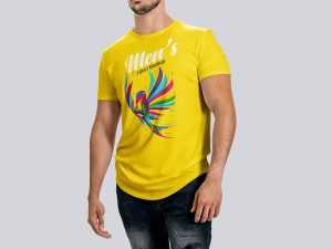 Free Premium Men’s T-Shirt Mockup PSD