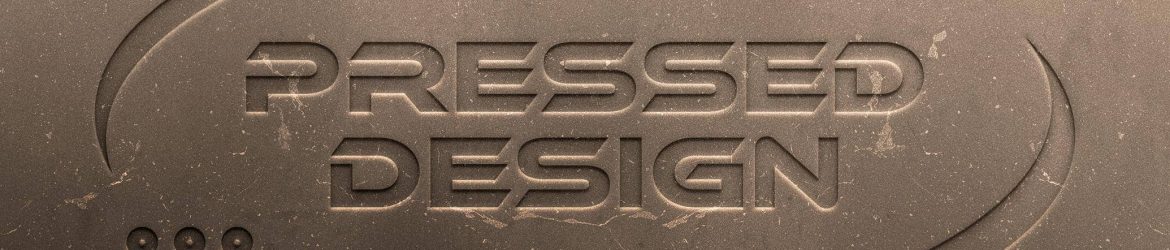 Free Pressed Text And Logo Mockup PSD Free Pressed Text And Logo Mockup PSD
