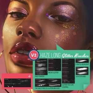 Free Procreate Glitter Brushes