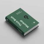Free PSD 3D rendered Hard Cover Book Mockup