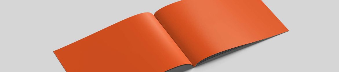Free PSD Free Horizontal Brochure Mockup PSD set