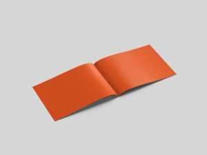 Free PSD Free Horizontal Brochure Mockup PSD set