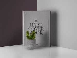 Free PSD Hardcover Book/Catalog Mockup