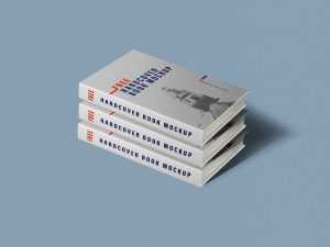 Free PSD Hardcover Book PSD Mockup