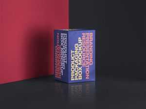 Free PSD Packaging Box Rectangular Mock-up
